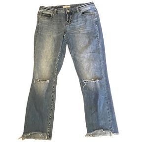 Free People cropped jeans size 30